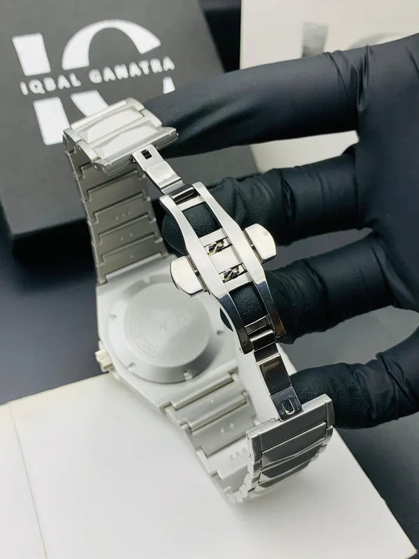 Diamond Cut | Date Adjustment | Texture Chain (Silver)