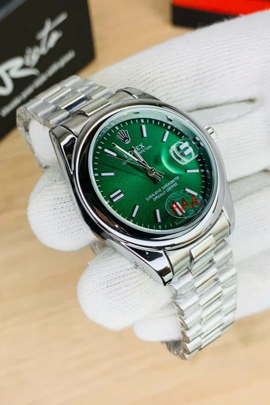 Rolex Green Oyster Perpetual Dateajust