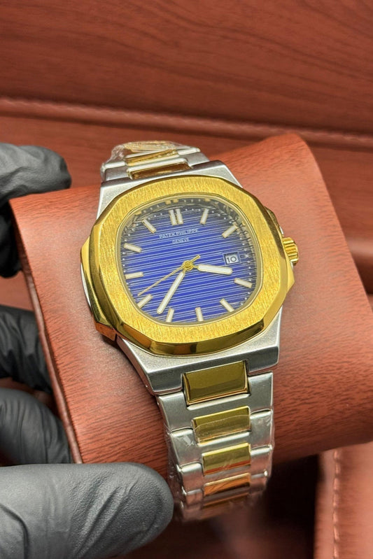 PP truetone with blue dial with date