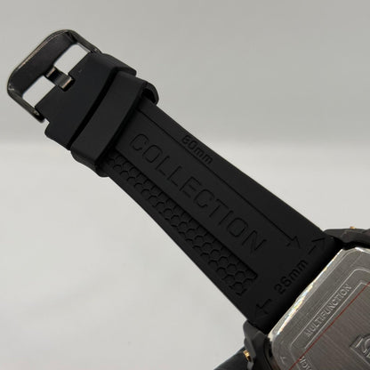 Ferrucci Stop watch black strap with 1 year warranty